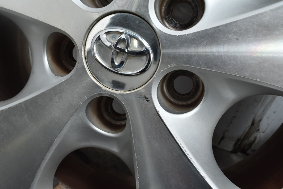  良好品 トヨタ 17 in 7 JJ 45 114 3 製 トーヨー トランパス mp 215 60 R C HR エスティマ 20 アルファード ヴェルファイア 17インチ タイヤ ホイールセット