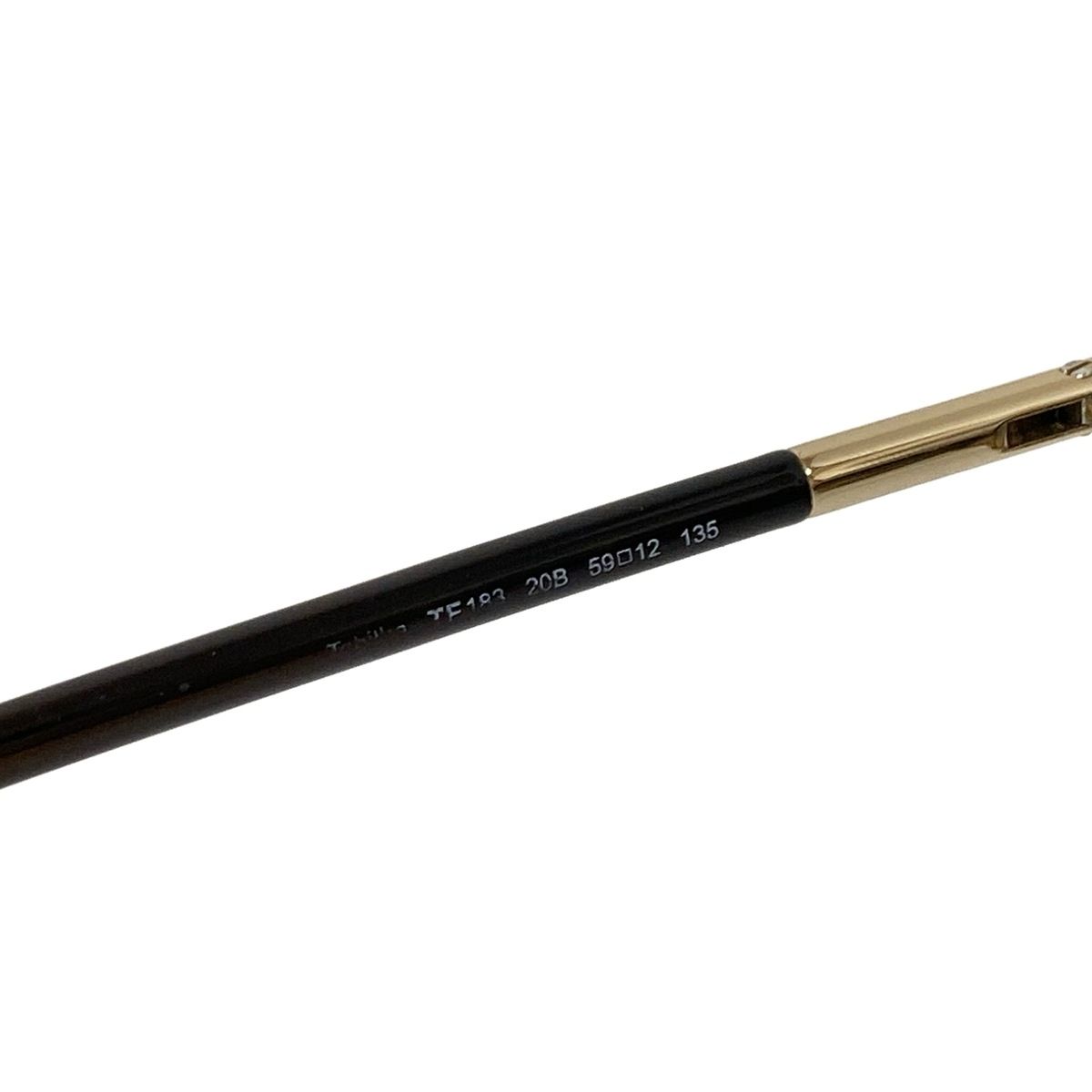 TOM FORD(トムフォード) サングラス - TF183 ブラウン×ダークブラウン