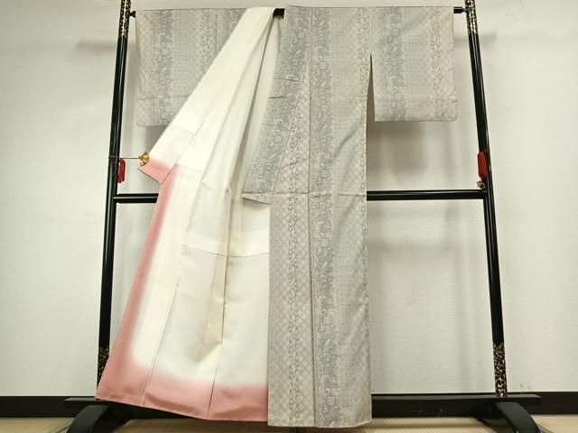 唐草花間道 正絹