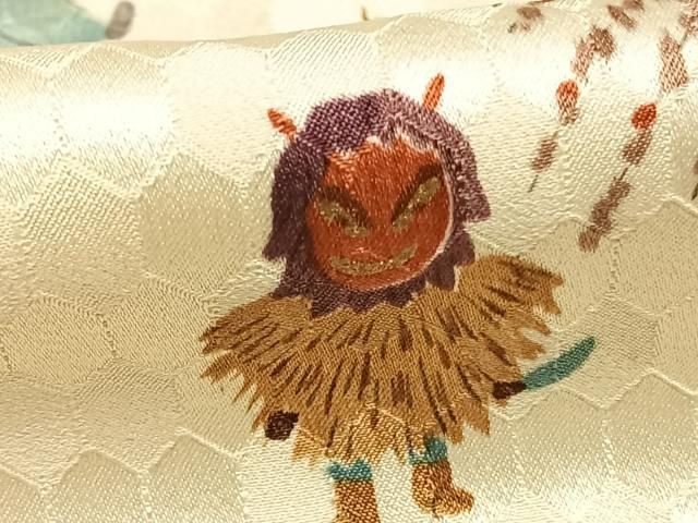 平和屋着物●上質な小紋　祭　金彩　正絹　逸品　AABE1961fy 平和屋着物○上質な小紋 祭 金彩 正絹 逸品 AABE1961fy - メルカリ