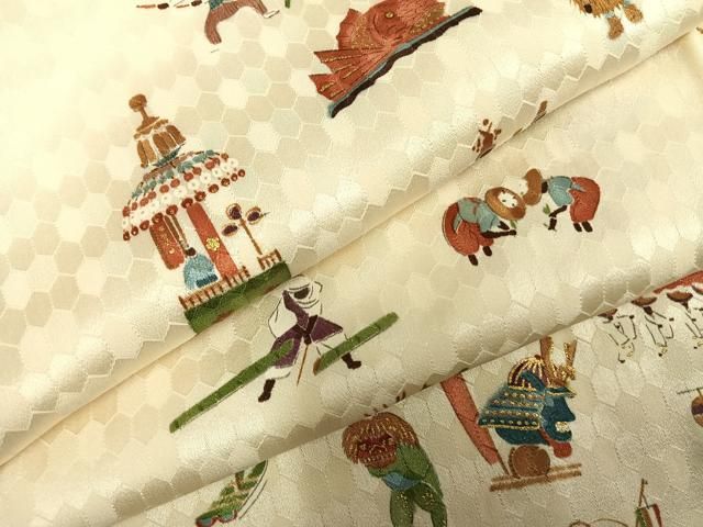 平和屋着物○上質な小紋 祭 金彩 正絹 逸品 AABE1961fy - メルカリ