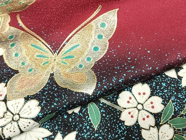 豪華振袖 花蝶文