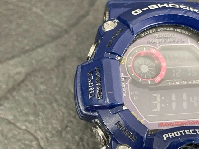 動作保証 CASIO カシオ G-SHOCK RANGEMAN レンジマン GW-9400NV ブルー