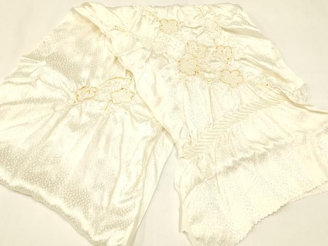 平和屋本店○和装小物 帯締め・帯揚げ・扇子セット 礼装用 唐組 絞り