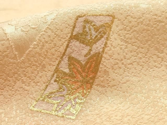 平和屋本店○和装小物 帯締め・帯揚げセット 高麗組 短冊花文 暈し染め