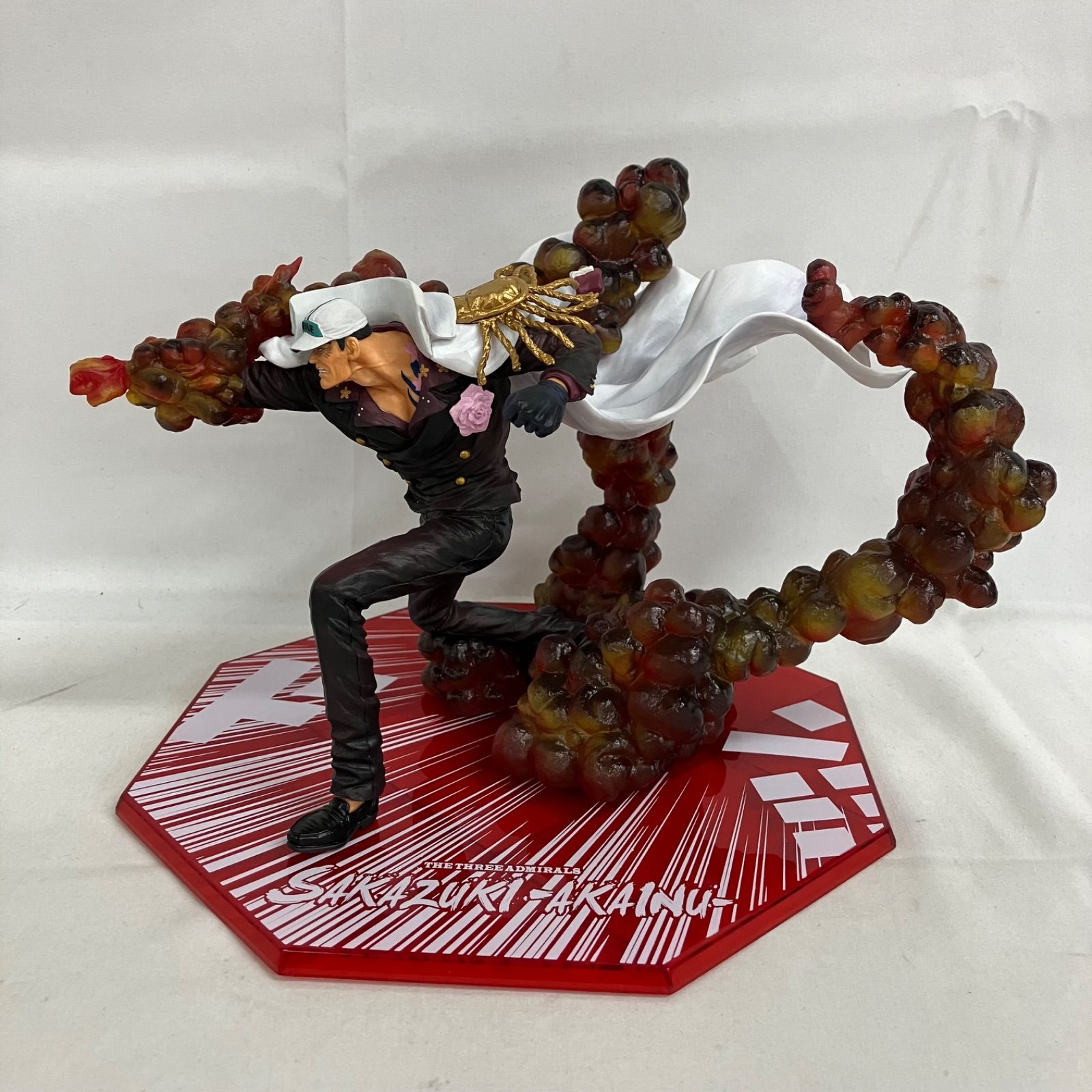 中古 ワンピース Figuarts ZERO 三大将 サカズキ 赤犬 フィギュア 