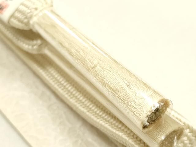 平和屋本店○和装小物 帯締め・帯揚げセット 高麗組 流水花文 暈し染め