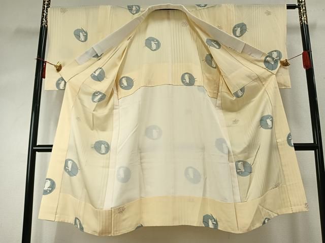平和屋着物○長襦袢 単衣 兎 正絹 逸品 AABE1896fy - メルカリ