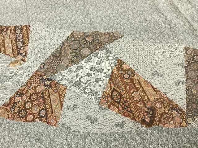 平和屋着物○二代目更甚 江戸更紗 東京染伝統工芸士 金田昇 訪問着 切