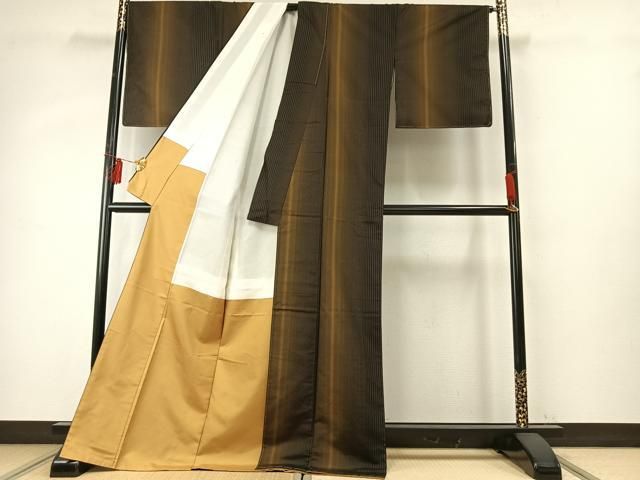 本場縞大島紬 川野特製