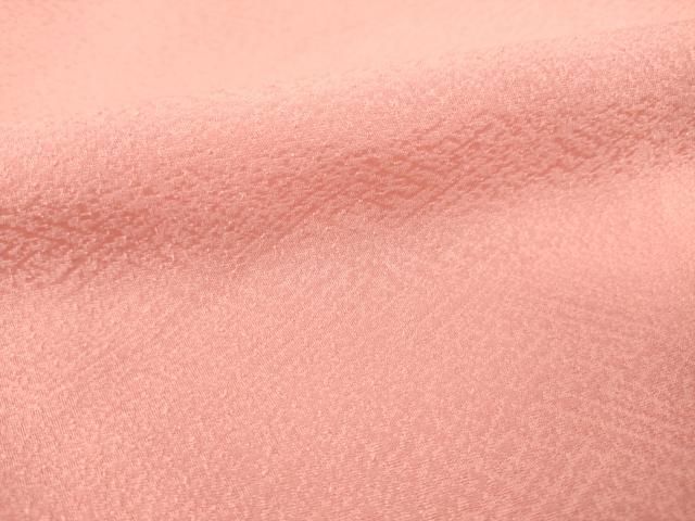  平和屋着物 本加賀友禅作家 押田正義 色無地 薄紅色 正絹 ck 色無地 着物