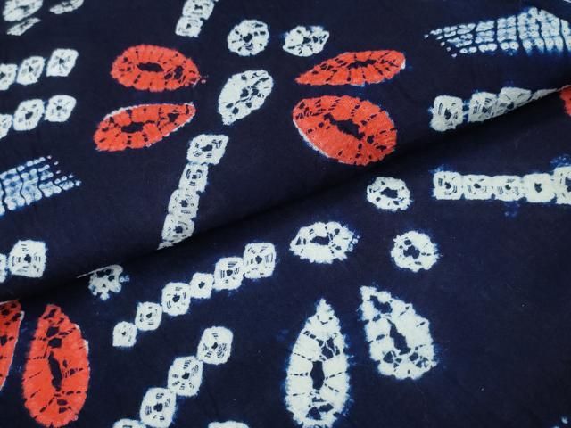  平和屋着物∴夏物 浴衣 有松鳴海絞り 蜻蛉 トンボ 流水文 綿 ng 浴衣単品 浴衣