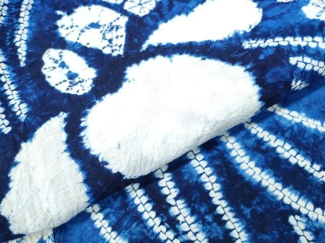  平和屋着物∴夏物 浴衣 有松鳴海絞り 杜若 綿 ng 浴衣単品 浴衣