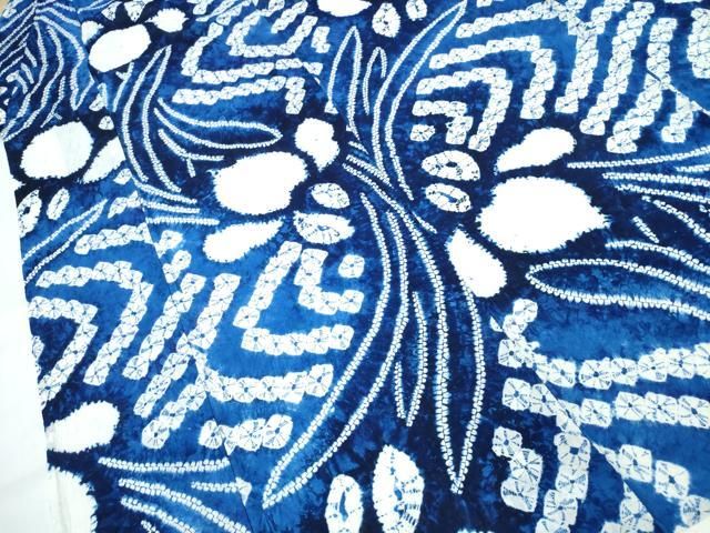 平和屋着物∴夏物 浴衣 有松鳴海絞り 杜若 綿 逸品 CABA0785ng - メルカリ