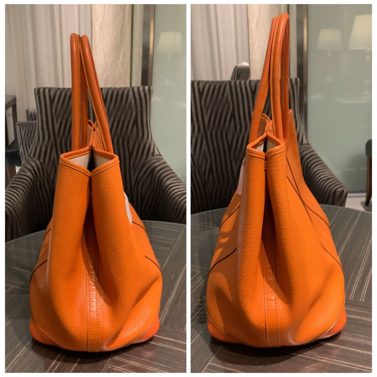 エルメス　ガーデンパーティPM　ネゴンダ　トートバッグ　A刻印 ガーデンパーティー エルメス ガーデンパーティPM X刻印/ネゴンダ