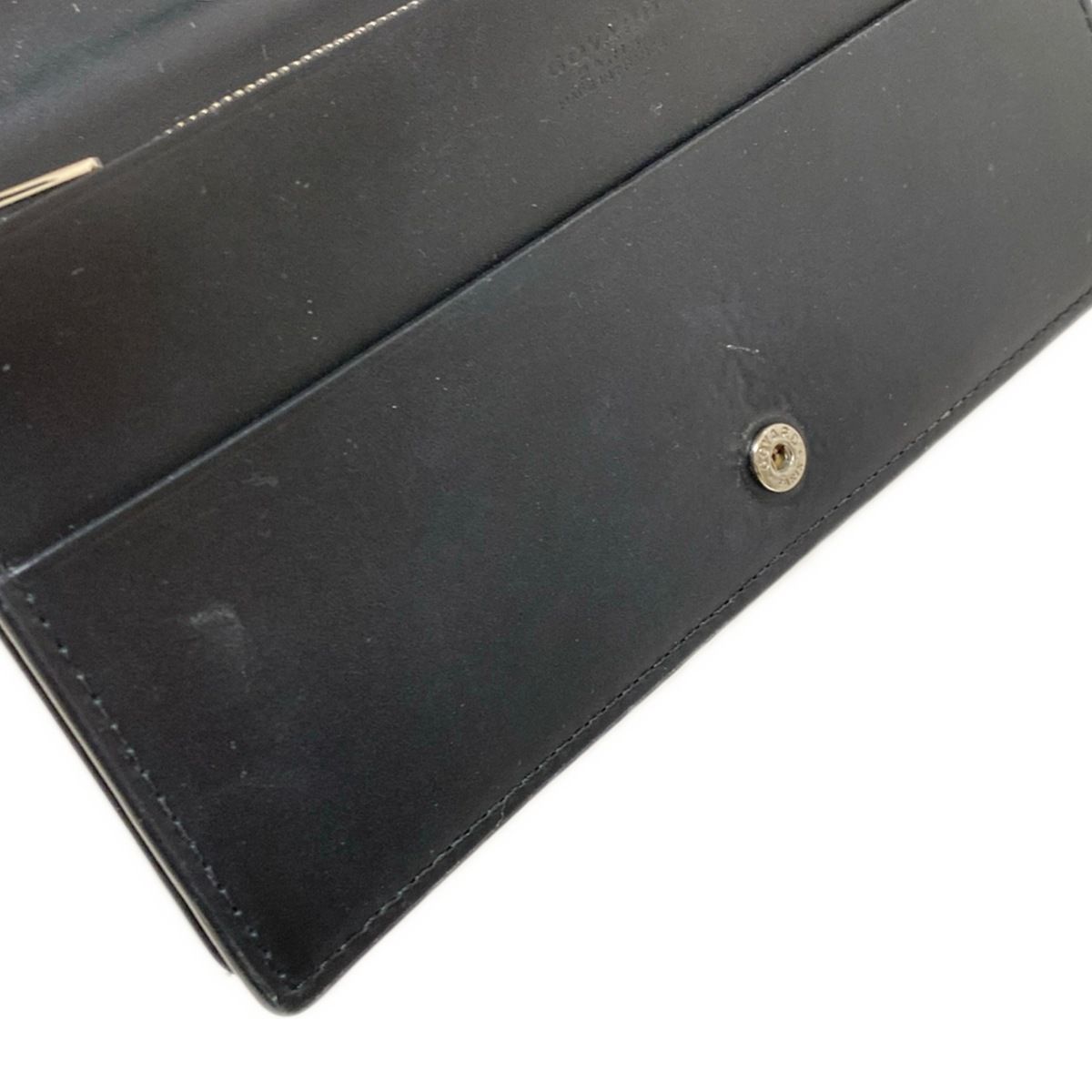  GOYARD ゴヤール 長財布 リシュリュー 黒×ブラウン×白 その他 小物