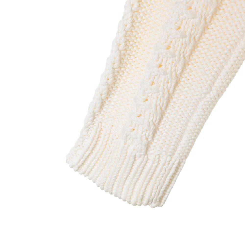 HERMES ケーブル コットン ニット カーディガン - メルカリ 