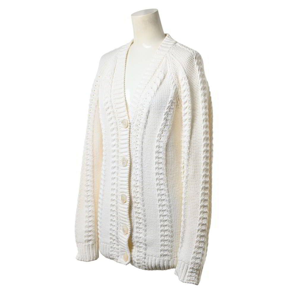 HERMES ケーブル コットン ニット カーディガン - メルカリ 