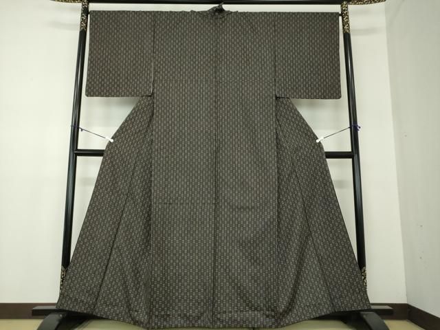 平和屋着物 上質な紬 間道 正絹 ps