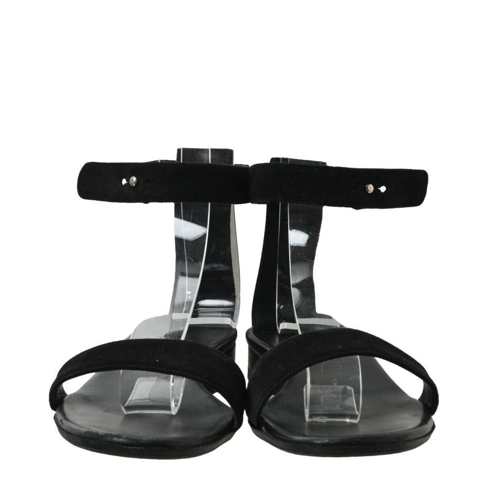 HERMES アンクストラップ スエード サンダル