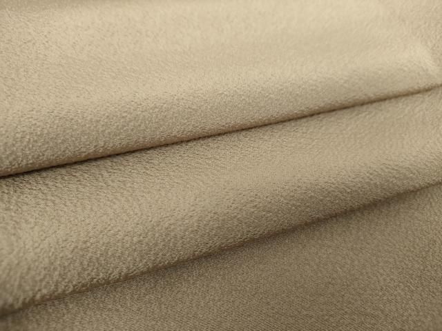 平和屋着物 上質な色無地 生壁色 鈴乃屋扱い 正絹 ps