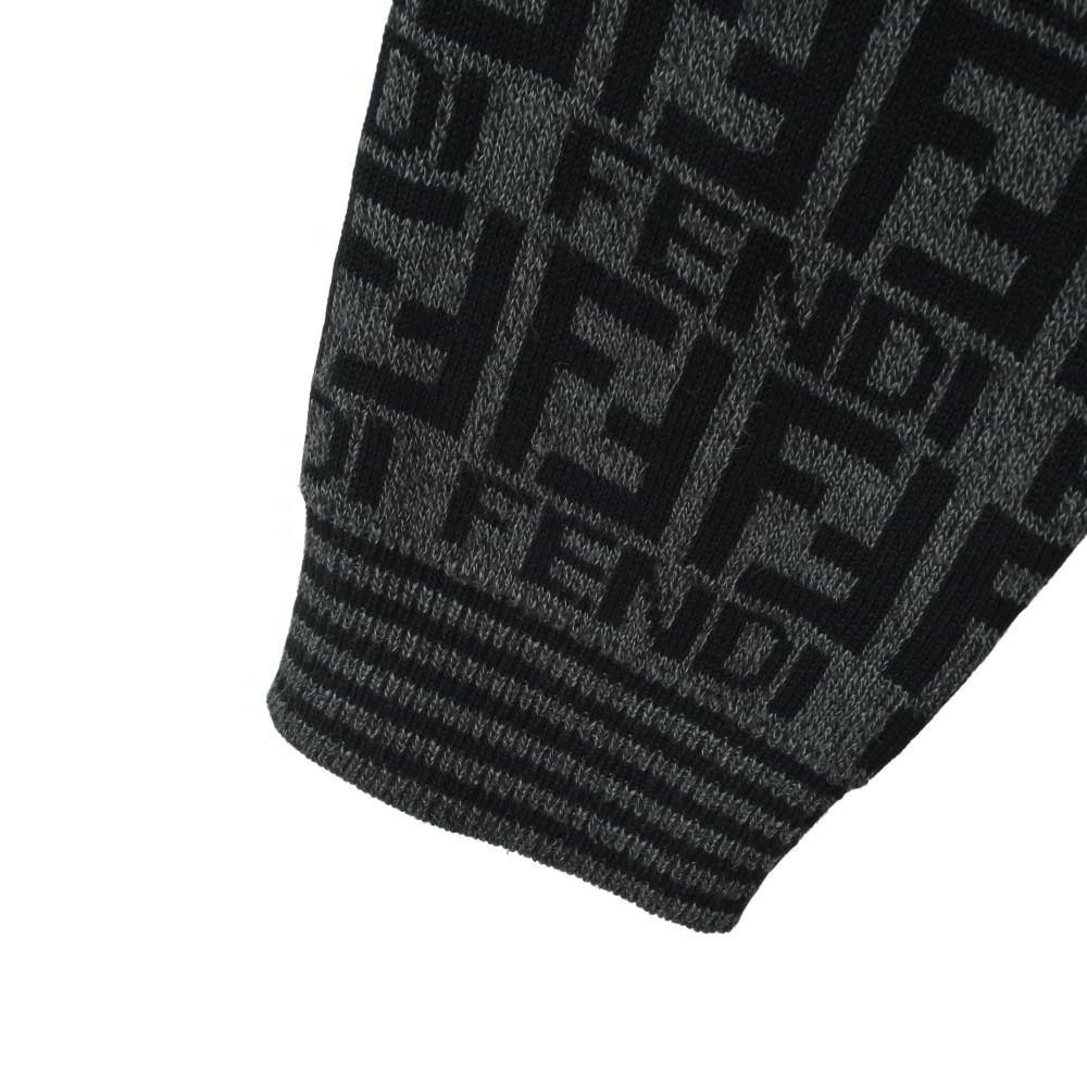 FENDI ズッカ　ビンテージ　セーター FENDI ヴィンテージ ズッカ柄 ウール ニット - メルカリ