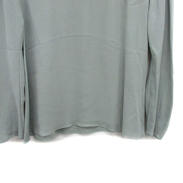 新品　theory luxe グリーン　薄手　シャツ　ノーカラー　38 BRAND NEW LINEN | Theory luxe（セオリーリュクス）公式通販サイト