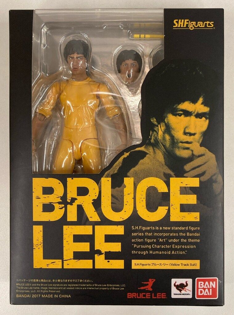 バンダイ S H Figuarts ブルース リー Yellow Track Suit