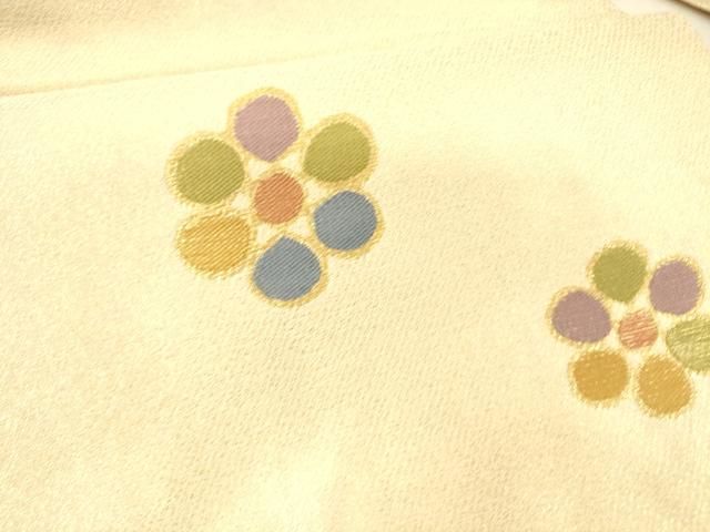  平和屋着物 九寸名古屋帯 舞花文 金糸 ゑり善扱い 正絹 cm 名古屋帯 帯