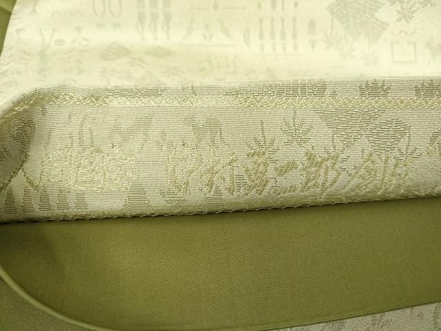 太鼓柄袋帯 切嵌