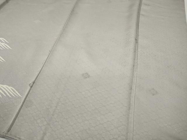 平和屋着物○訪問着 駒刺繍 立波舞花文 金彩 正絹 逸品 未使用