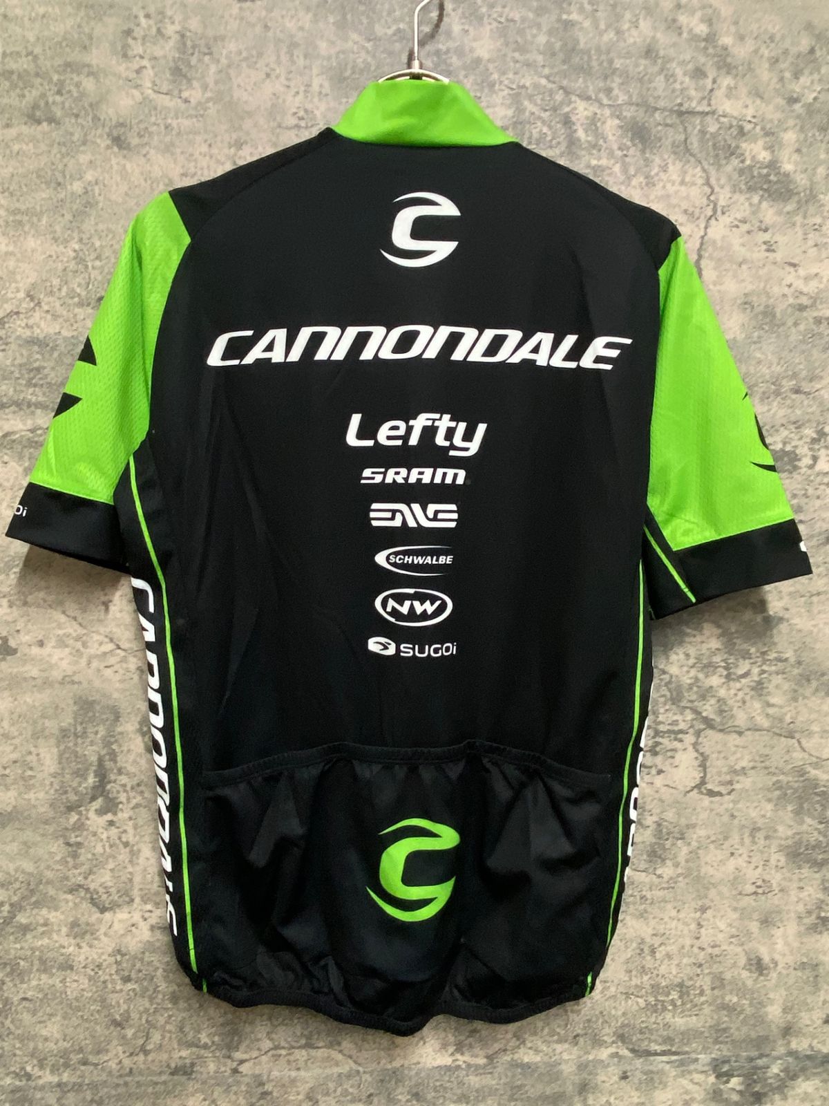 GSG サイクルジャージS JS450 スゴイ SUGOI 半袖 サイクルジャージ 緑 M CANNONDALE - メルカリ