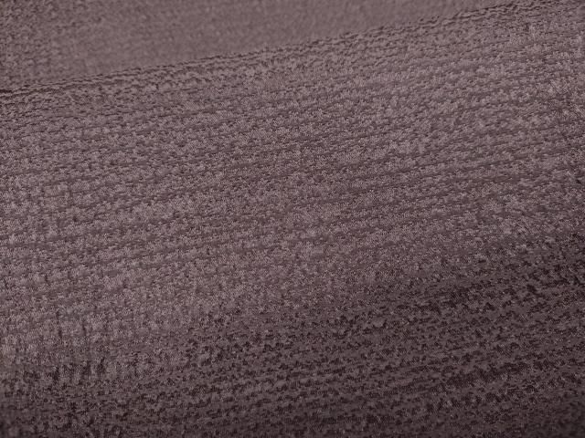 平和屋着物 本加賀友禅作家 成竹登茂男監修 色無地 霞地紋 葡萄鼠色