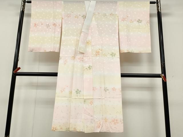 平和屋着物●長襦袢　無双仕立て　辻が花地紋　暈し染め　やまと誂製　正絹　逸品　AABF5192cs 平和屋オンライン｜リユースでサステナブル｜長襦袢コレクション一覧