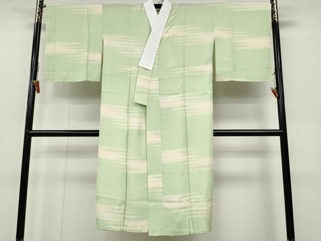 平和屋着物 長襦袢 無双仕立て 横段霞文 暈し染め 正絹 ut