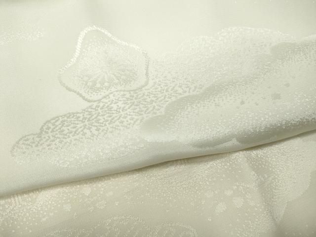  平和屋着物 長襦袢 無双仕立て 雲重ね舞梅地紋 暈し染め 正絹 ut 長襦袢 長襦袢 半襦袢