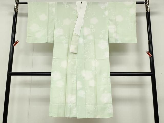 平和屋着物 長襦袢 無双仕立て 草花文 蛍暈し 正絹 ut