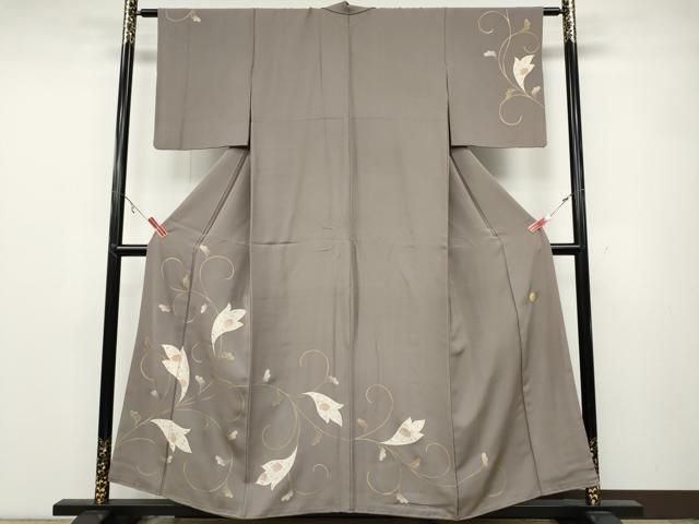 平和屋着物○ジャパンオートクチュール 渡辺雪三郎 訪問着 花唐草文