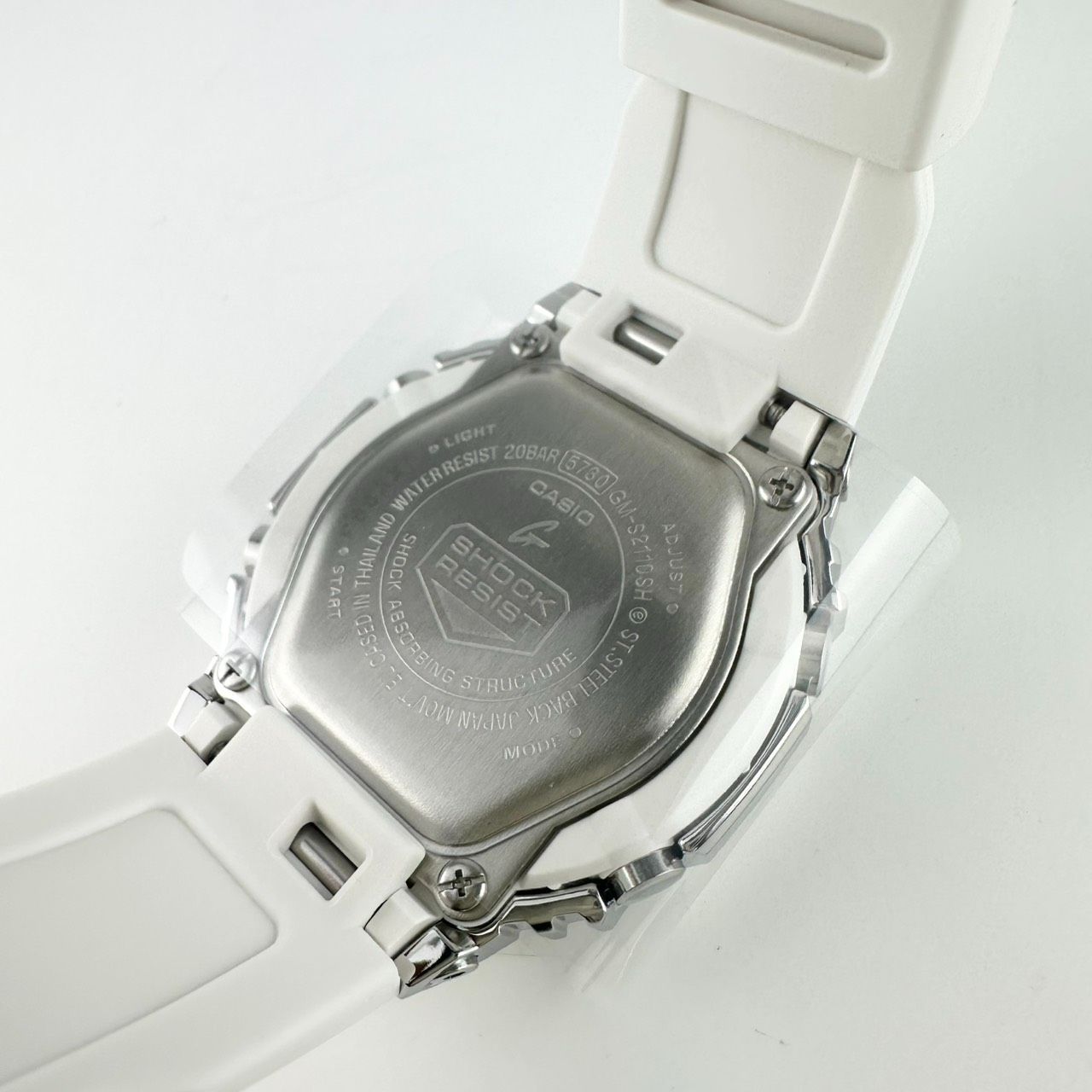  CACIO カシオ 腕時計 G-SHOCK ジーショック HEART 2025 メタルカバード 環境配慮素材採用 GM-S 2110 SH-7 AJF レディース ホワイト 腕時計(クォーツ) 腕時計(アナログ)