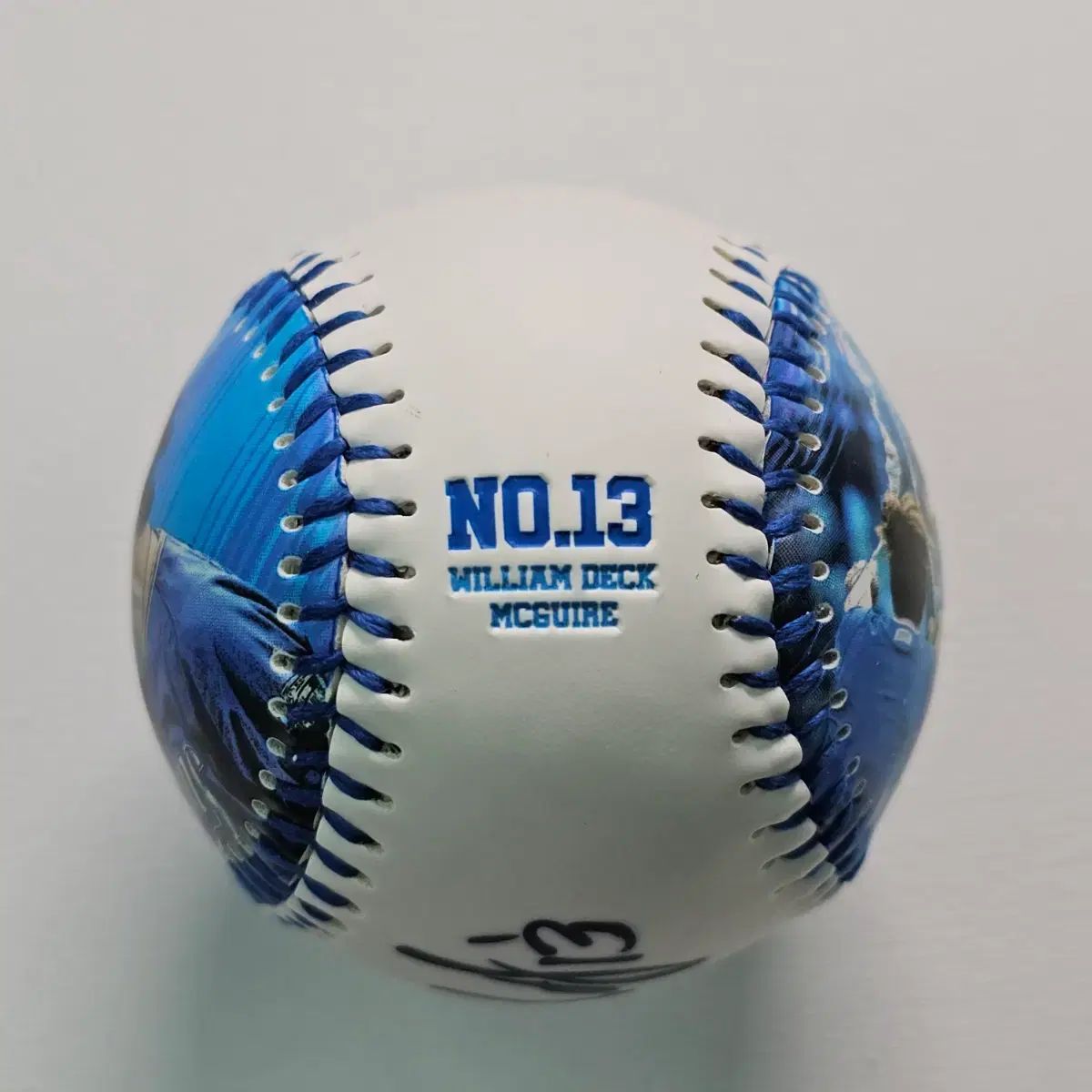 サムスン・ライオンズ デッキ マクガイア ノーヒット ノーラン 記念球