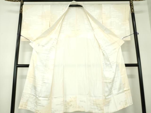 平和屋着物○上質な長襦袢 無双仕立て 作家物 花の詩 暈し