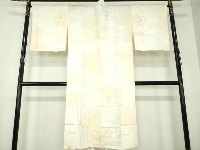 平和屋着物 上質な長襦袢 無双仕立て 作家物 花の詩 暈し染め 京都きもの友禅扱い 正絹 ps