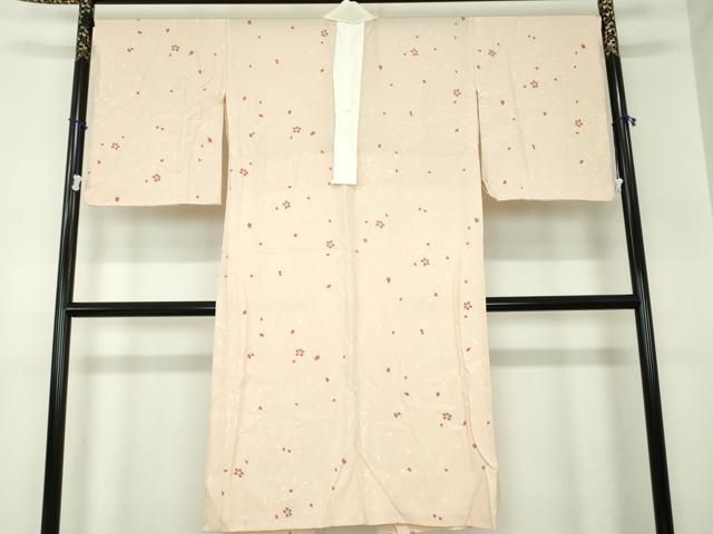 平和屋着物 上質な長襦袢 無双仕立て 半衿刺繍 舞桜 正絹 ps