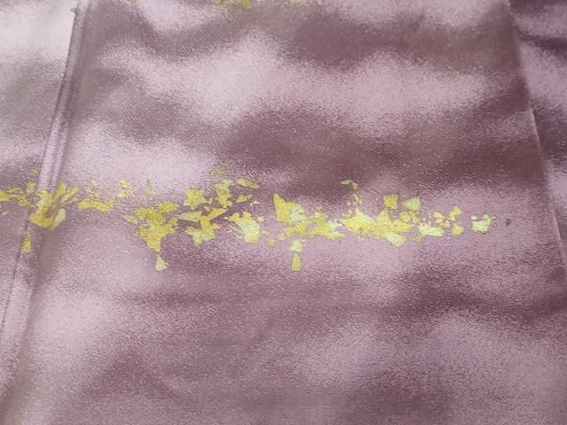 平和屋着物○皇室献上作家 北出与三郎 訪問着 箔散らし文 暈し染め