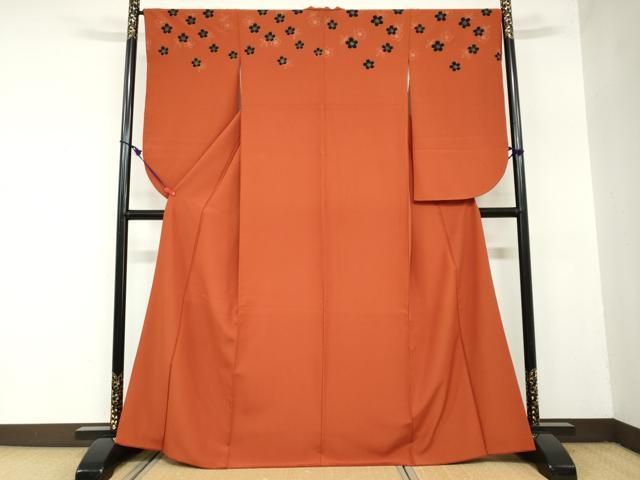 平和屋着物○小振袖 二尺袖 舞桜文 金彩 洗える着物 DAAZ7660ud - メルカリ