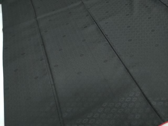 黒地 洗える着物