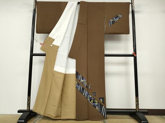 平和屋着物 訪問着 作家物 吉祥文 金彩 正絹 ut