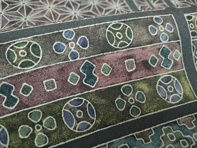 黒島敏 九寸名古屋帯