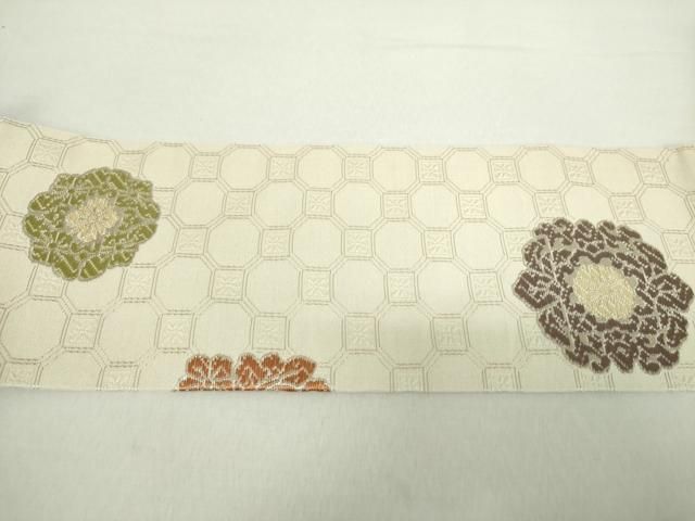 蜀江花文 金銀糸