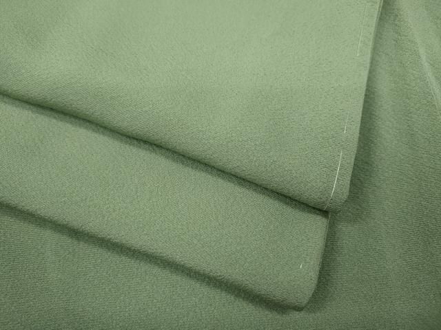 平和屋着物 上質な色無地 裏葉柳色 正絹 ut